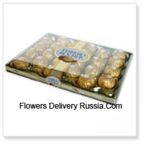 24 pièces Ferrero Rocher (Ce produit doit être accompagné de fleurs)